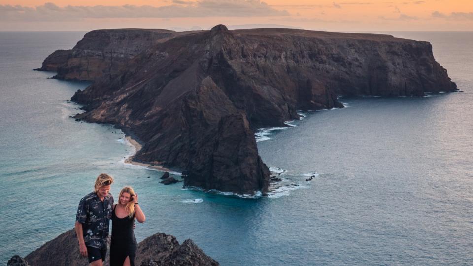 “Det er lidt sjovere at holde weekend her end i Danmark i februar, hvor det nogle gange kan være lidt gråt,” siger Maja Grønholdt, der i knap fire år har levet som digital nomade med sin kæreste Stefan Landgreve. Arkivfoto: Mark Røn