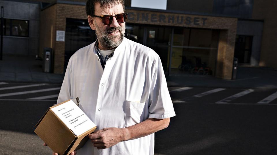 Henrik Nielsen, ledende overlæge og professor på Infektionsmedicinsk Afdeling på Aalborg Universitetshospital. Arkivfoto Henning Bagger/Ritzau Scanpix