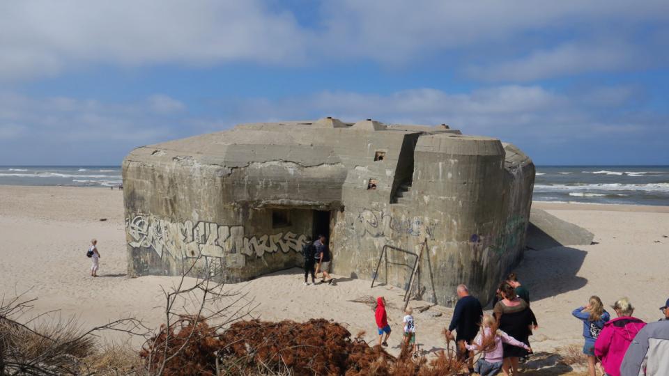 Atlantervolden var tænkt som et værn mod en allieret invasion og skulle strække sig fra Sydeuropa til Nordnorge. Privatfoto