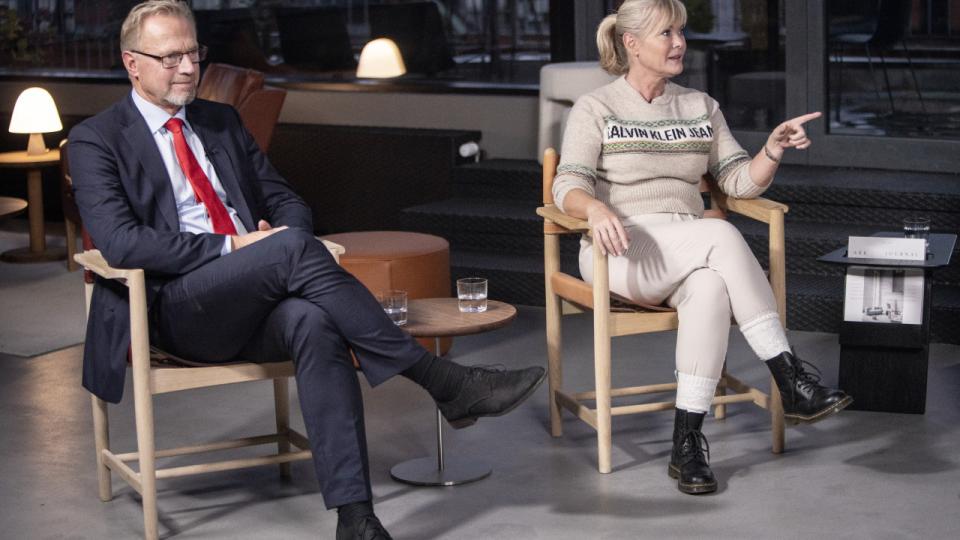 ”Det er noget af det sværeste for iværksættere, der har startet det hele op, at skulle slippe det;" fortæller Birgit Aaby om at skulle slippe sit skaberværk. Foto: Walther Bølge.