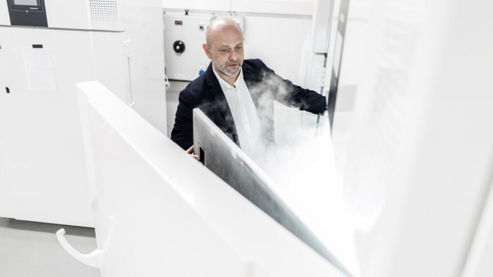 Peter Laugesen, adm. direktør i Arctiko, forventer at tredoble omsætningen i 2021 efter nyt om lovende vaccine. Foto: Michael Drost-Hansen