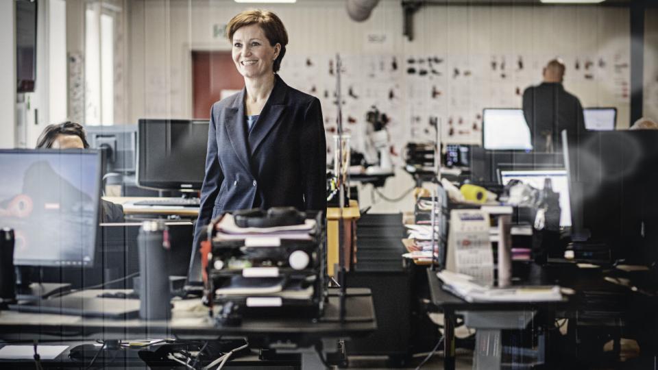 Gitte Kirkegaard, adm. direktør i Logitrans, bruger godt en dag på at forberede hvert bestyrelsesmøde med en aktuel udfordring, som hun har brug for bestyrelsens input til. Arkivfoto: Robert Attermann