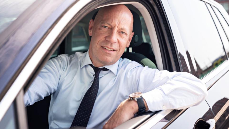 Rasmus Werner, adm. direktør i Alm. Brand, har indgået et samarbejde med Volkswagen. Foto: Walther Bølge