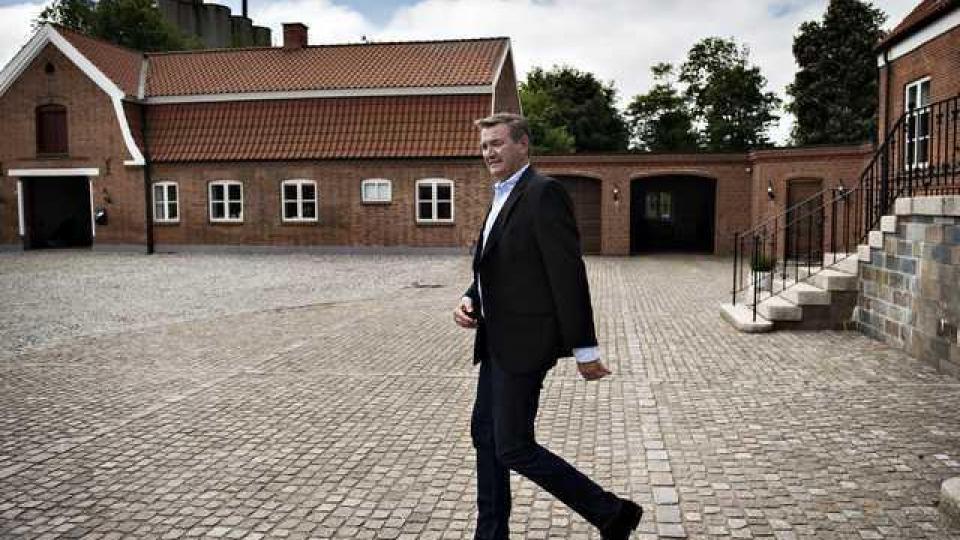 Niels Rauff Hansen på godset Søvang ved Skive. Arkivfoto: Christian Klindt Sølbeck