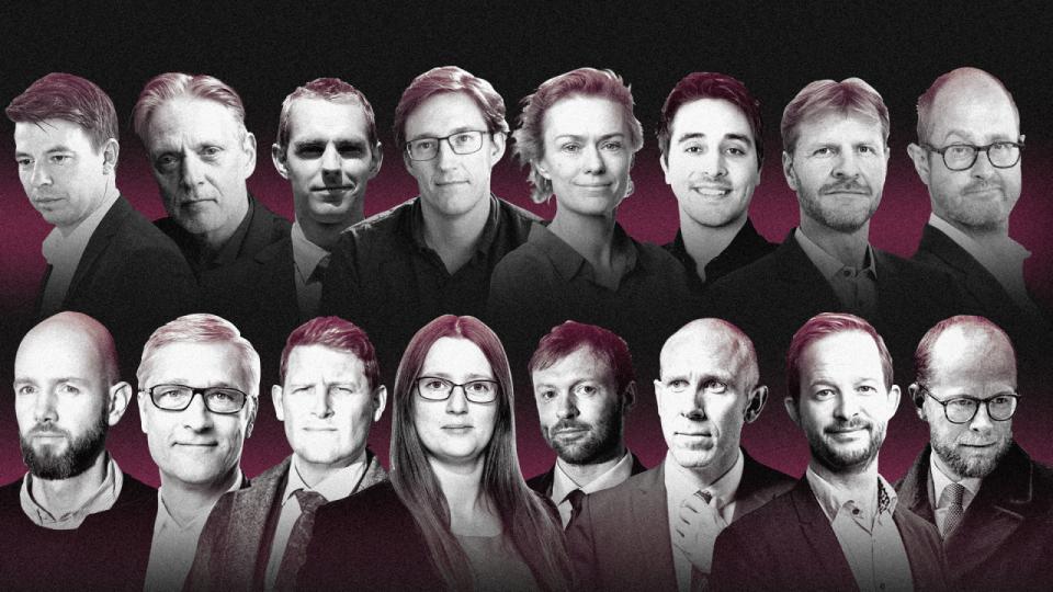 Originalfotos: Walther Bølge, Michael Drost-Hansen, Steven Achiam, Simon Fals, Søren Bidstrup/Ritzau Scanpix og PR  •  Grafik og illustration: Aslak Kelkka