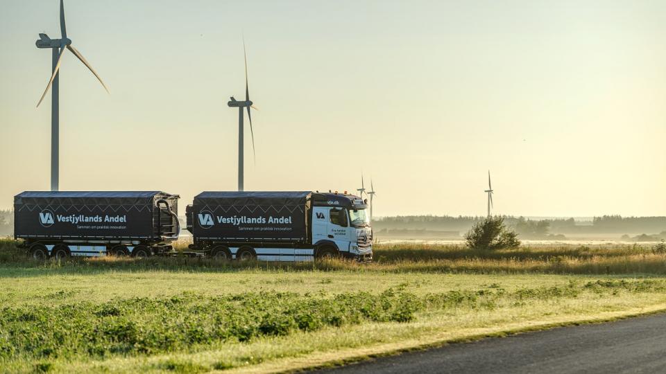 Vestjyllands Andel er den førende producent af økologisk foder til landbruget. PR-foto: Vestjyllands Andel